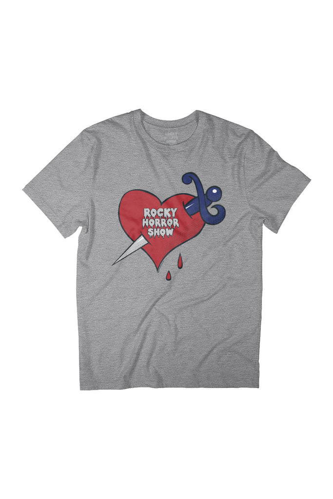 Rocky Horror Show Bleeding Heart Logo Tattoo Women's Relaxed Fit T-Shirt-ALL + EVERY