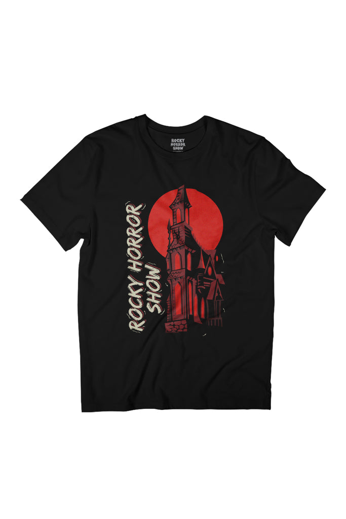 Rocky Horror Show Castle Silhouette Women's Relaxed Fit T-Shirt-ALL + EVERY