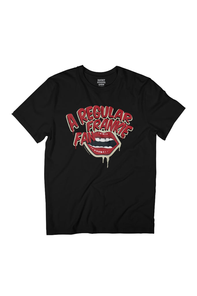 Rocky Horror Show A Regular Frankie Fan Mouth Women's Relaxed Fit T-Shirt-ALL + EVERY