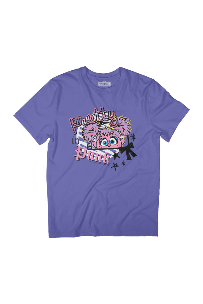 Sesame Street Abby Cadabby Pretty In Punk Women's Relaxed Fit T-Shirt-ALL + EVERY