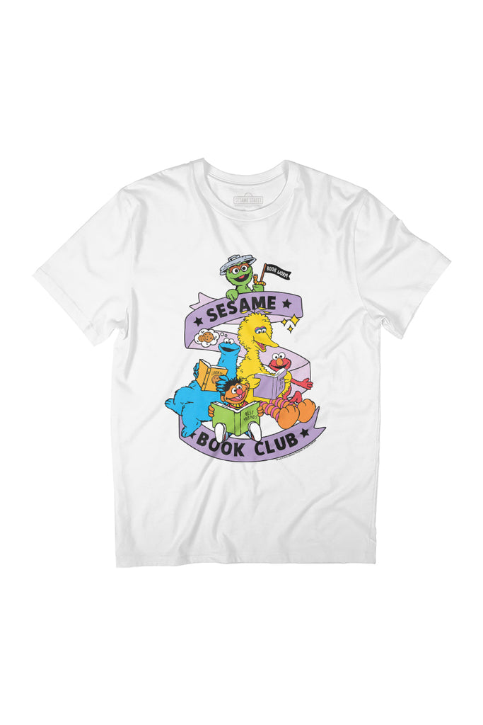 Sesame Street Book Club Women's Relaxed Fit T-Shirt-ALL + EVERY