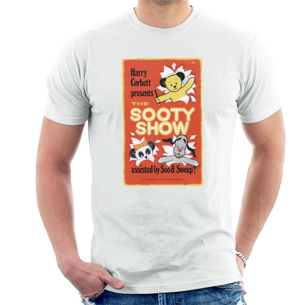 Sooty Show Retro Poster Men's T-Shirt