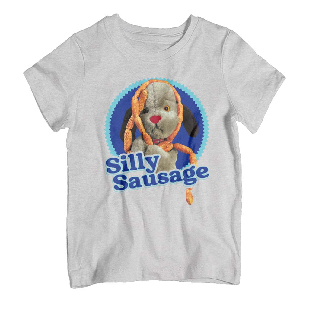 Sooty Sweep Silly Sausage Kid's T-Shirt-ALL + EVERY