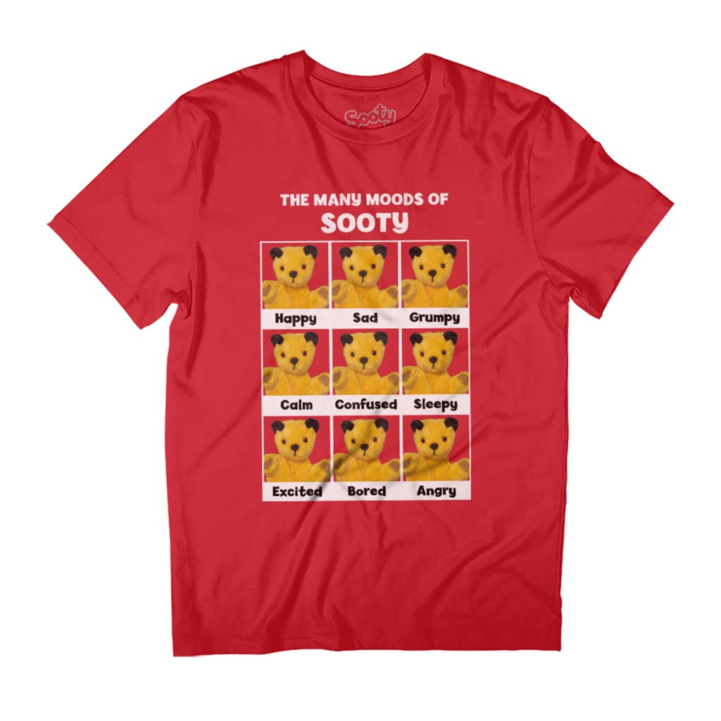 The Many Moods Of Sooty Men's T-Shirt-ALL + EVERY