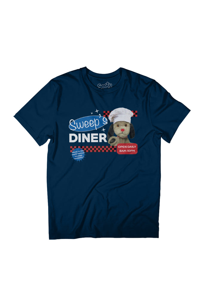 Sooty Sweeps Diner Open Daily Women's Relaxed Fit T-Shirt-ALL + EVERY