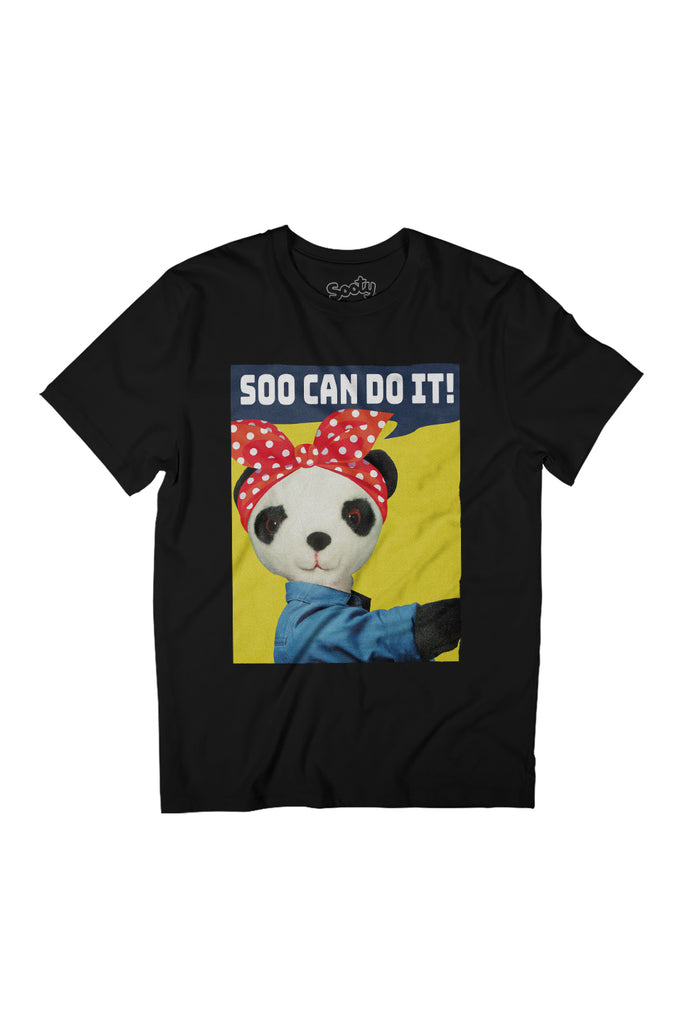 Sooty Soo Can Do It! Women's Relaxed Fit T-Shirt-ALL + EVERY