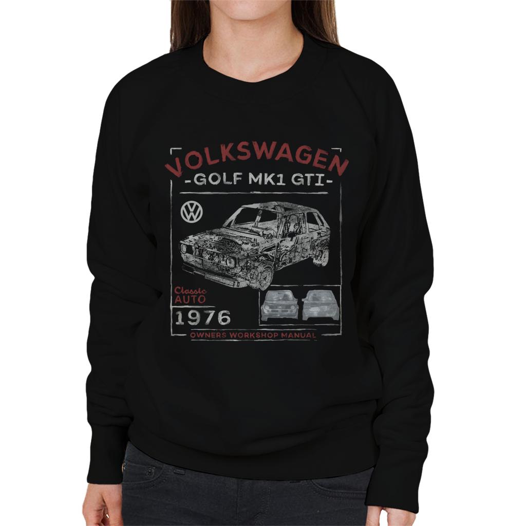 Volkswagen-Golf-MK1-GTI-Owners-Manual-Womens-Sweatshirt