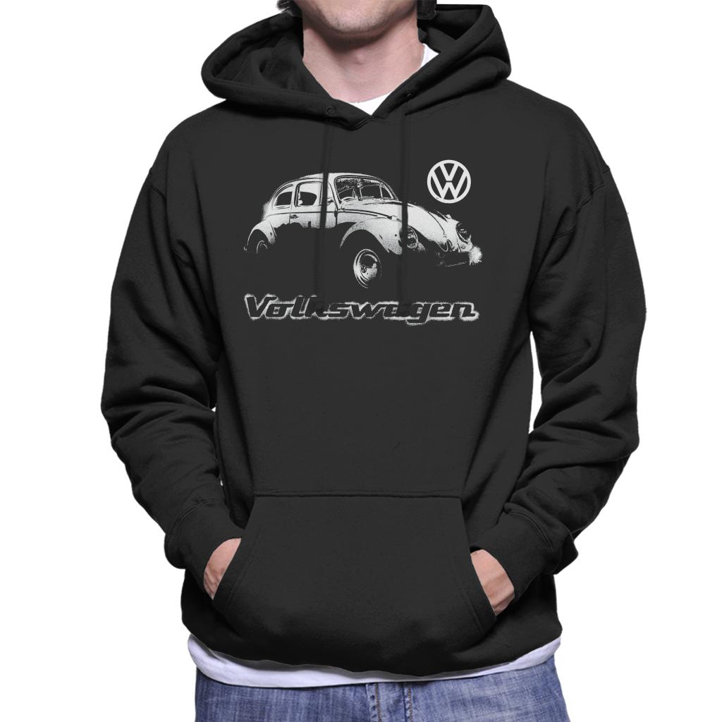 Volkswagen-Beetle-Faded-Spray-Paint-Aesthetic-Mens-Hooded-Sweatshirt