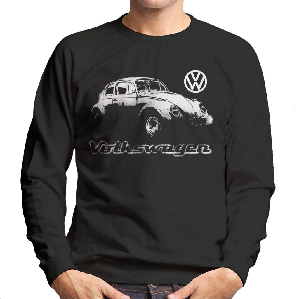 Volkswagen-Beetle-Spray-Paint-With-Logo-Mens-Sweatshirt