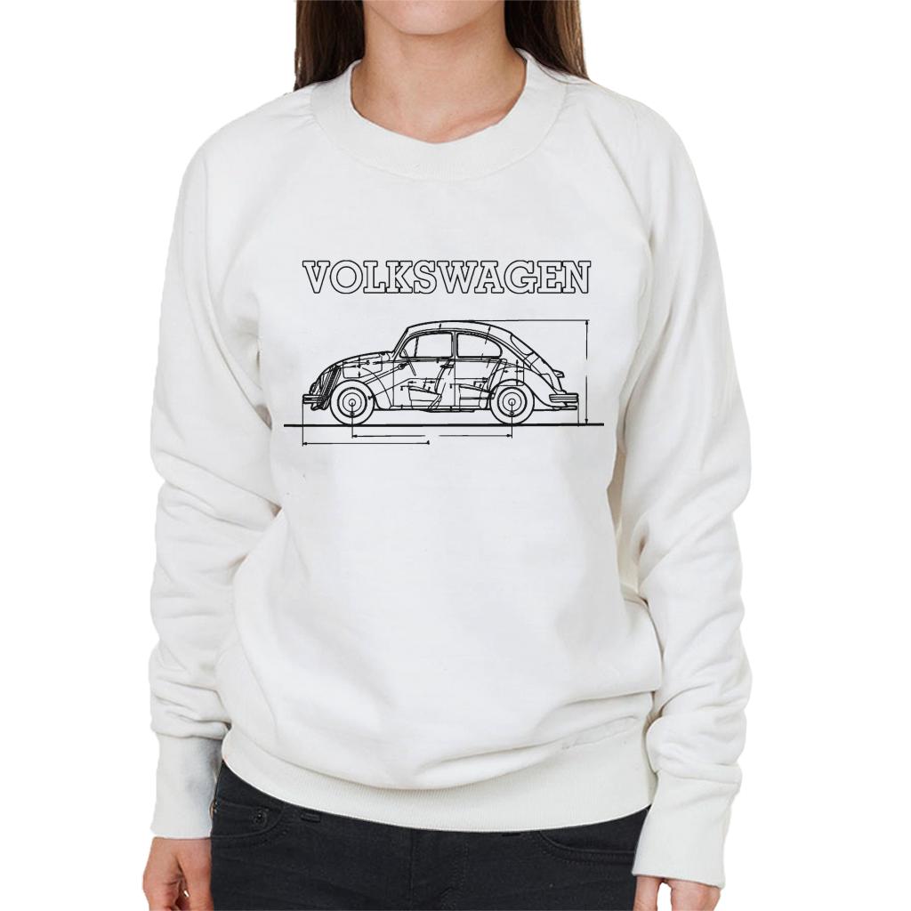 Volkswagen-Beetle-Black-Technical-Blueprint-Womens-Sweatshirt