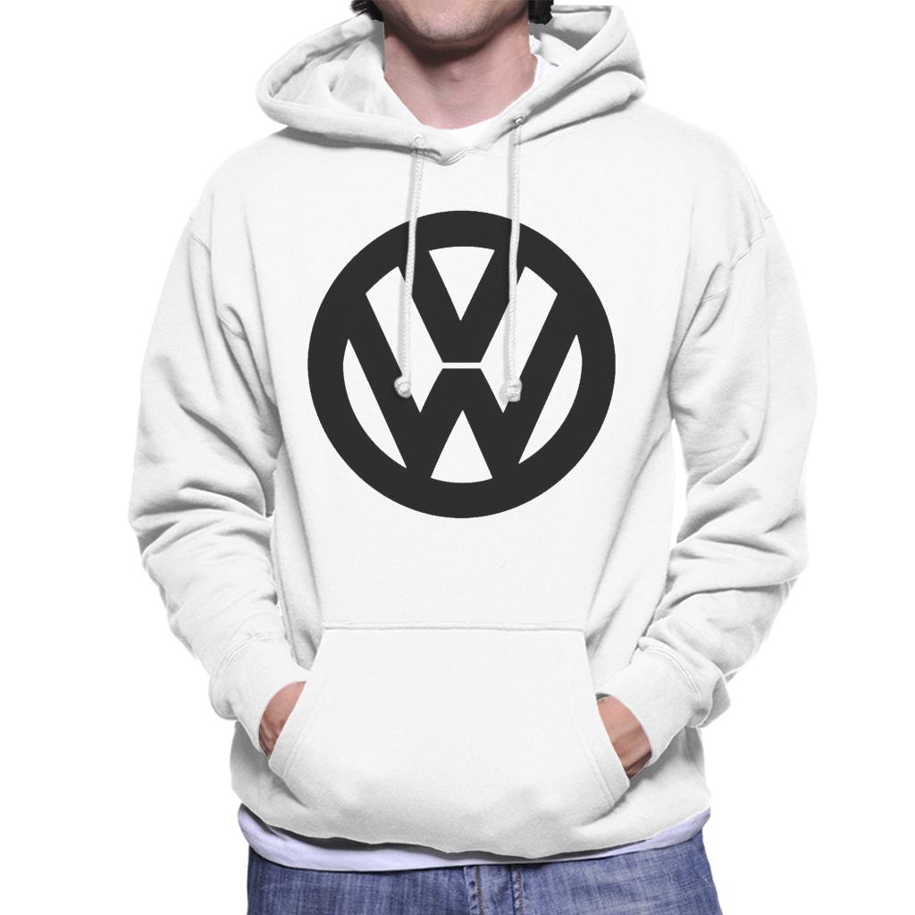 Volkswagen-Black-VW-Classic-Logo-Mens-Hooded-Sweatshirt