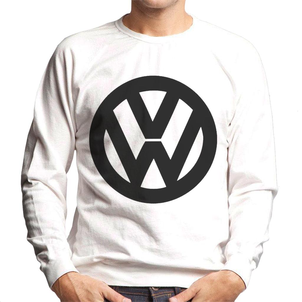 Volkswagen-Classic-Black-VW-Logo-Mens-Sweatshirt