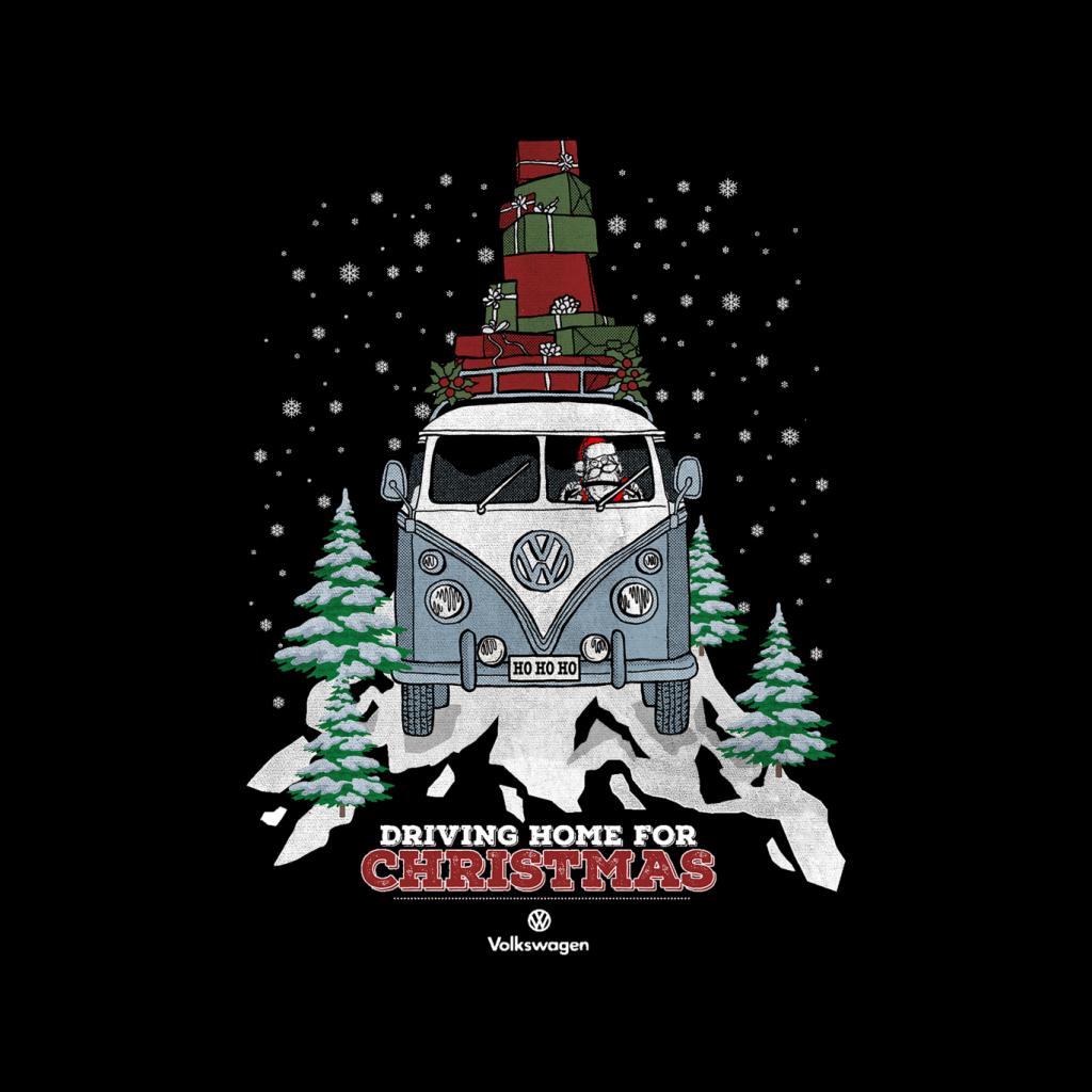 Volkswagen Christmas Driving Home For Xmas In The Snow Men's Sweatshirt-ALL + EVERY