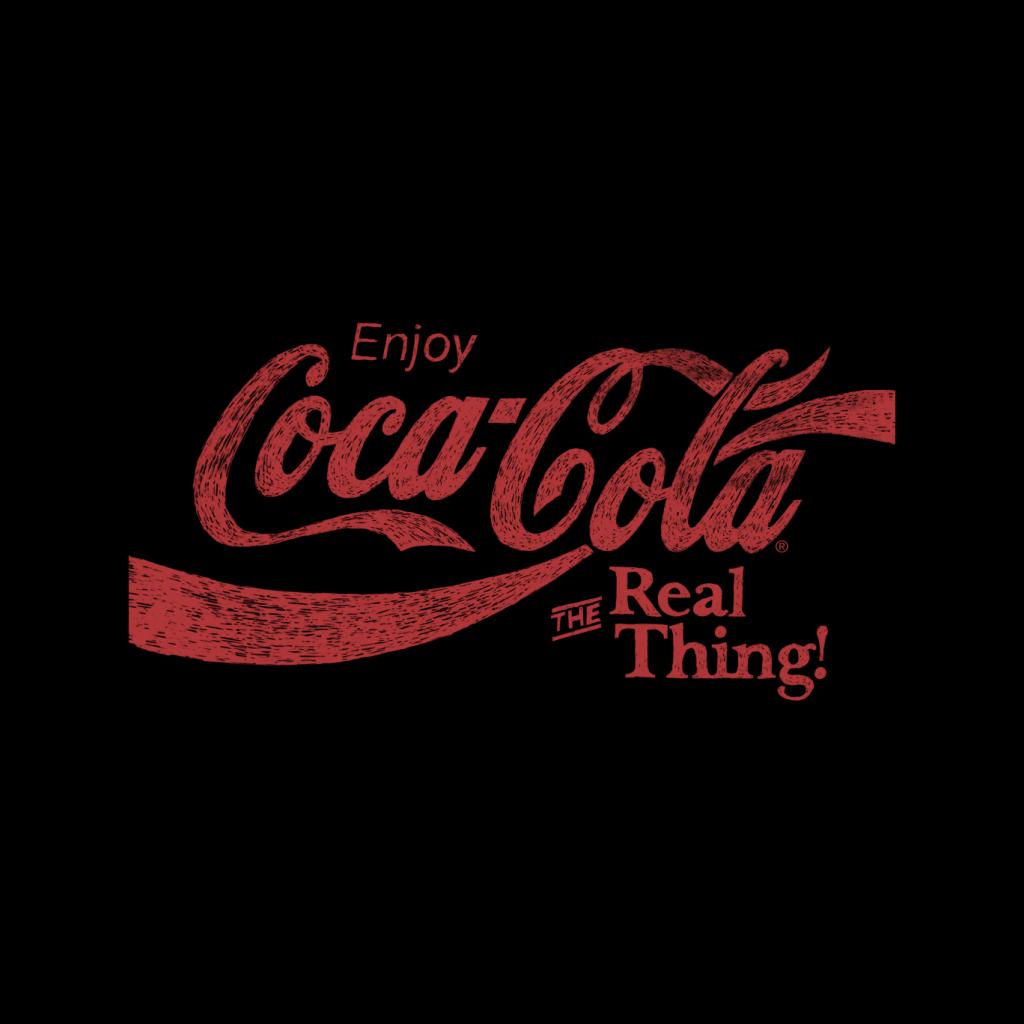 Coca Cola The Real Thing Men's T-Shirt-ALL + EVERY