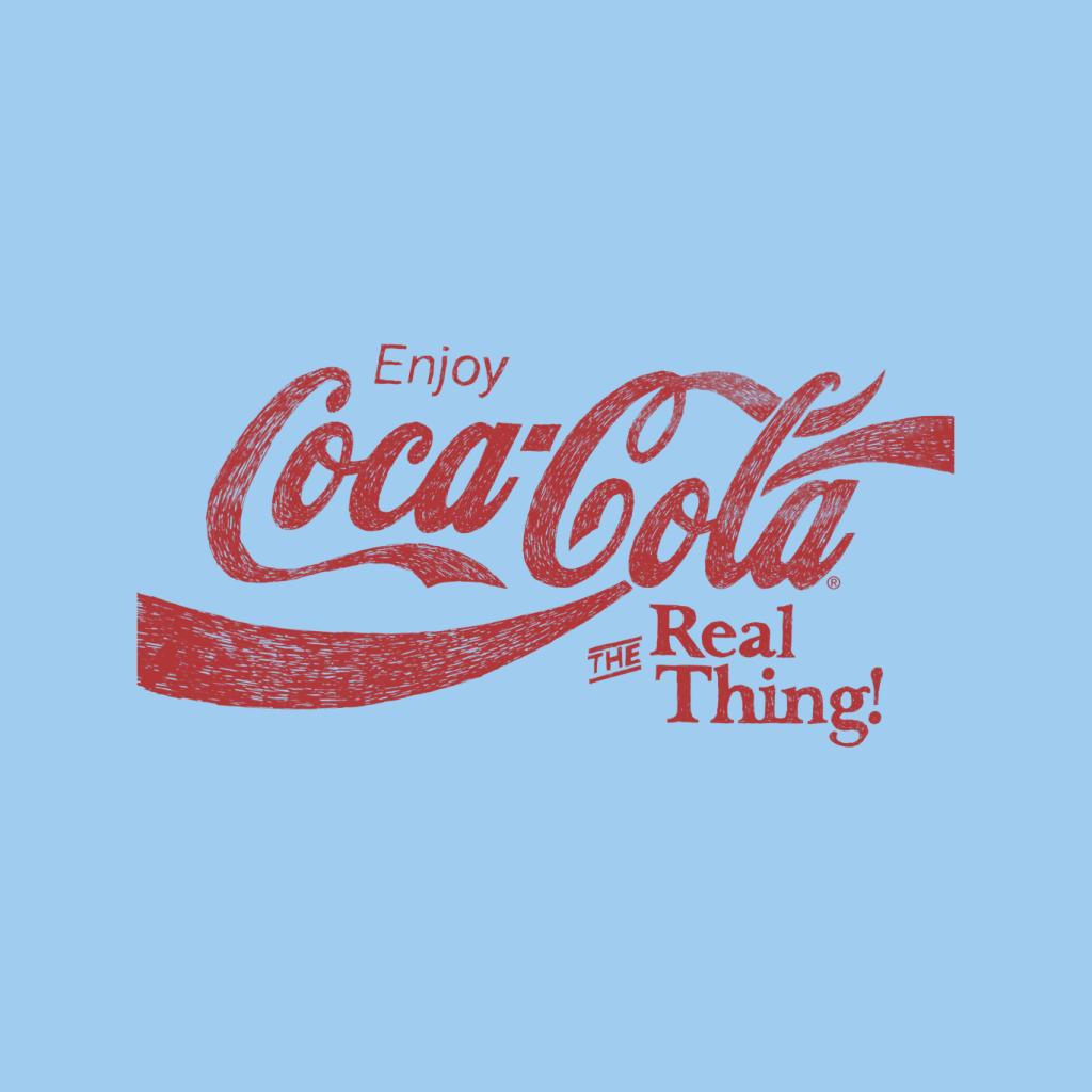 Coca Cola The Real Thing Men's T-Shirt-ALL + EVERY