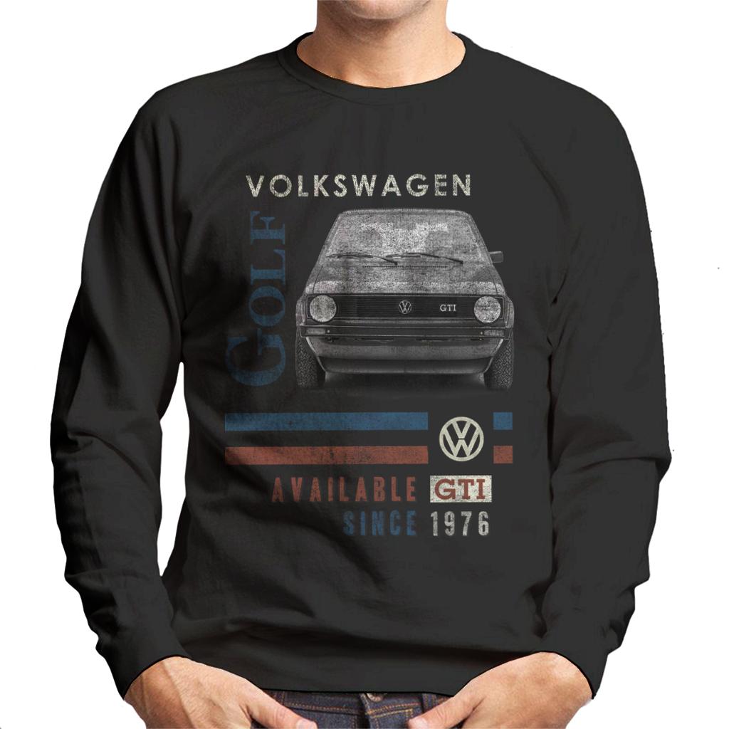 Volkswagen-GTI-1976-Mens-Sweatshirt