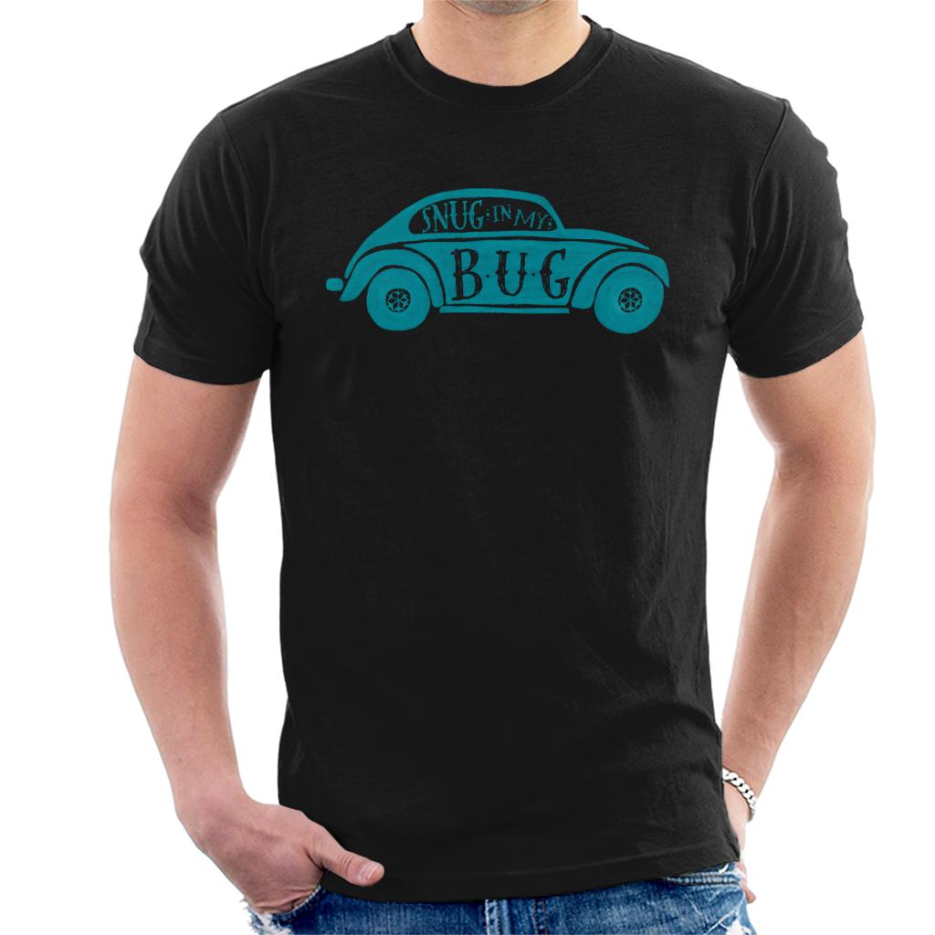 Volkswagen-Beetle-Snug-In-My-Bug-Mens-T-Shirt