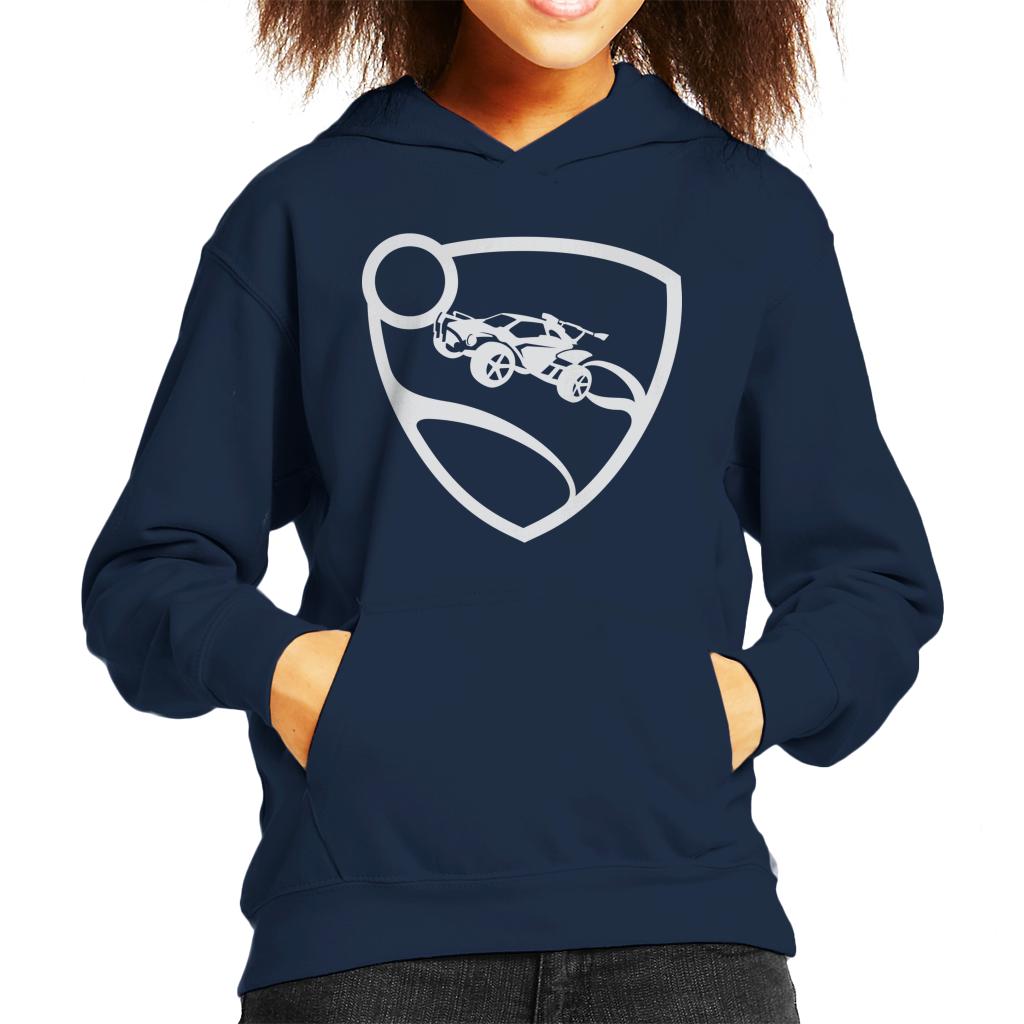 Rocket-League-White-Logo-Kids-Hooded-Sweatshirt