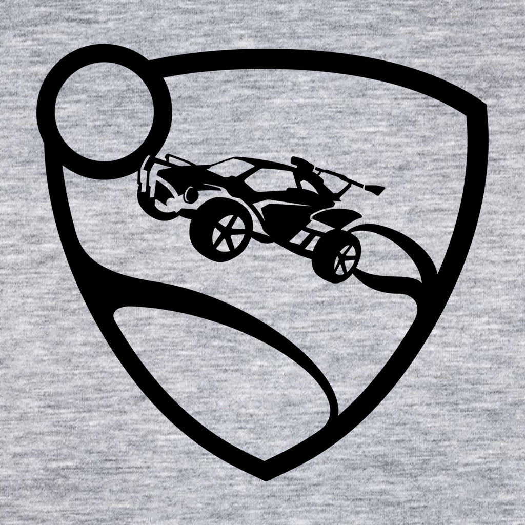 Rocket League Black Logo Men's Sweatshirt-ALL + EVERY