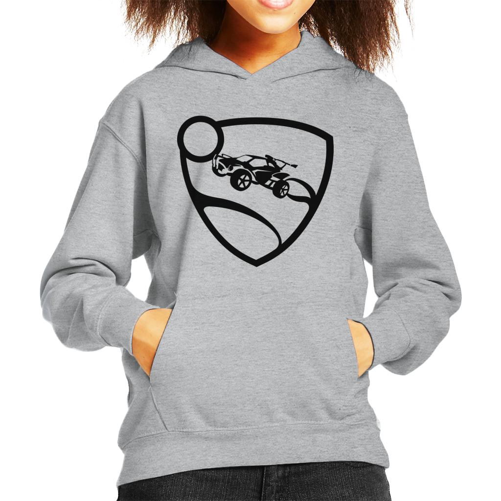 Rocket-League-Black-Logo-Kids-Hooded-Sweatshirt