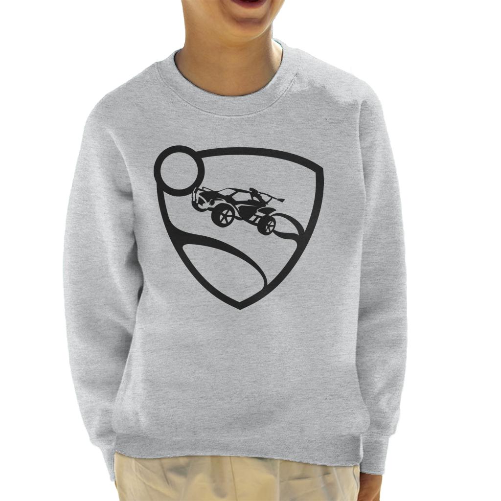 Rocket-League-Black-Logo-Kids-Sweatshirt