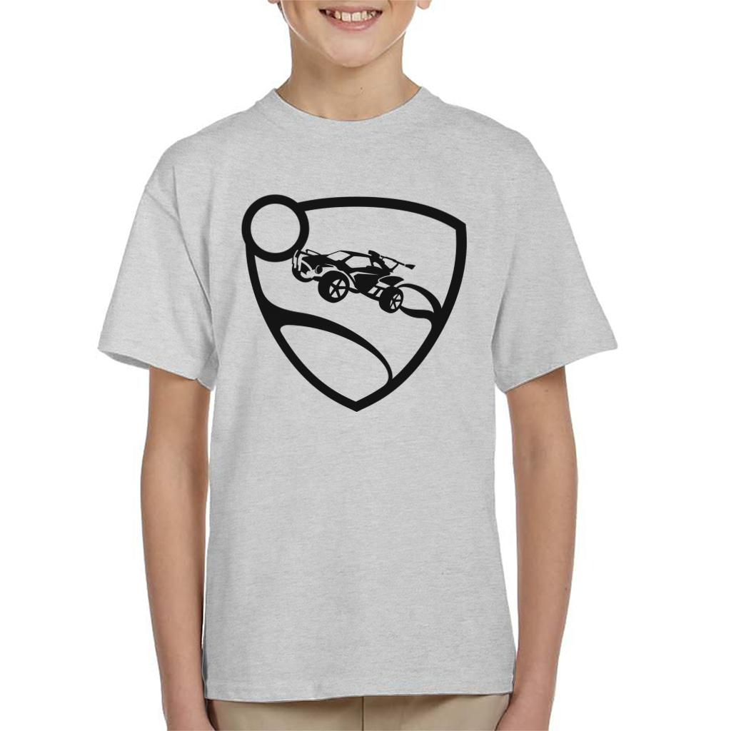 Rocket-League-Black-Logo-Kids-T-Shirt