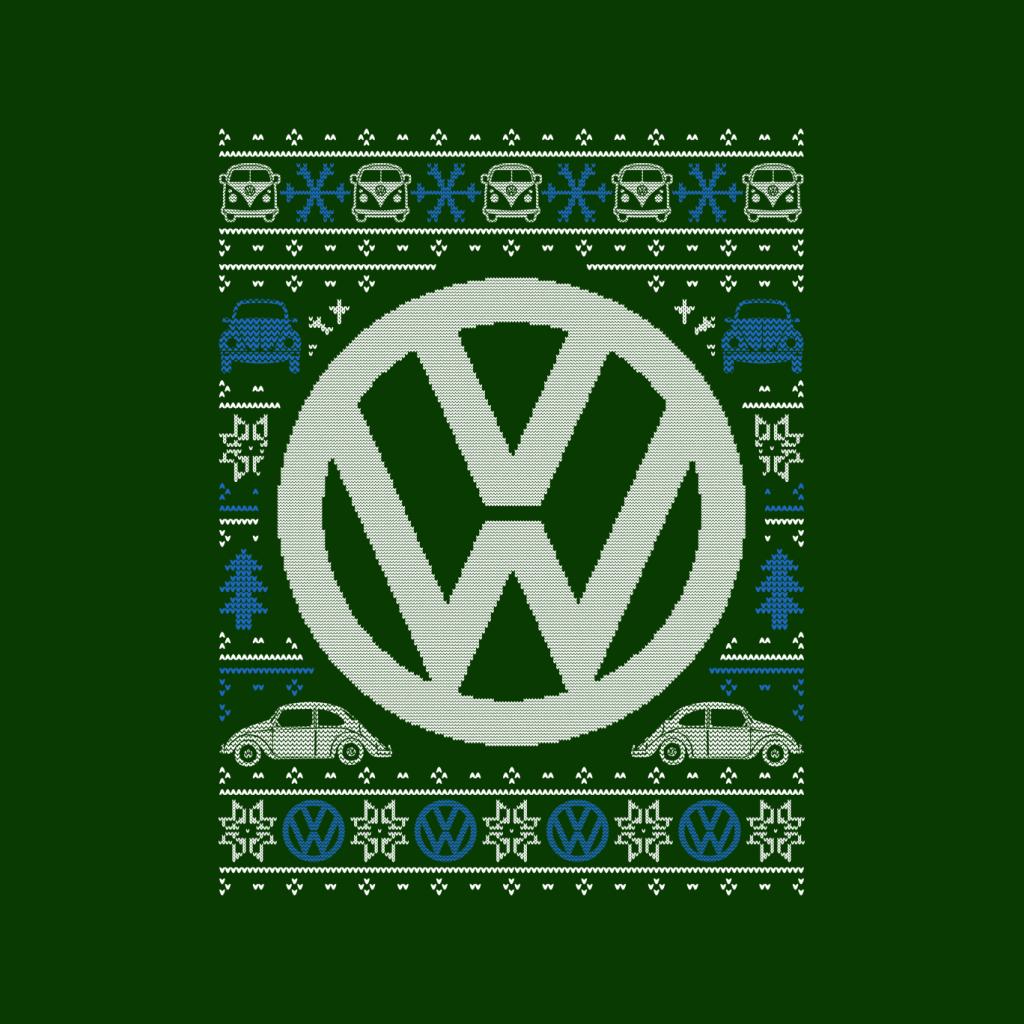 Volkswagen Christmas Festive Logo Men's T-Shirt-ALL + EVERY