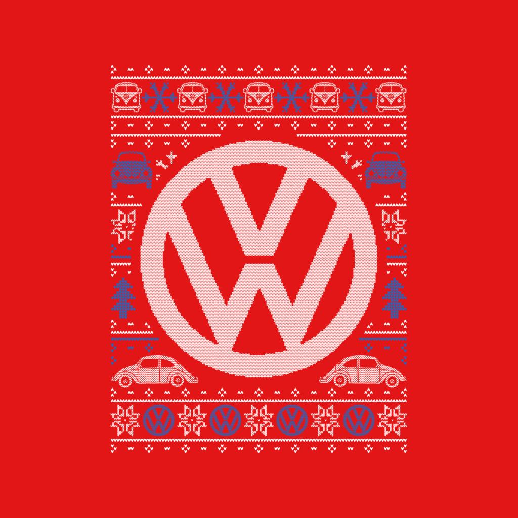 Volkswagen Christmas Festive Logo Men's T-Shirt-ALL + EVERY