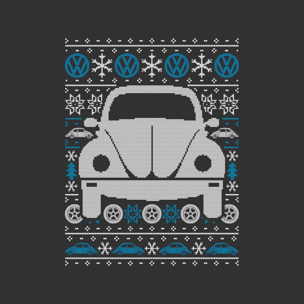 Volkswagen Christmas Beetle Festive Pattern Men's T-Shirt-ALL + EVERY