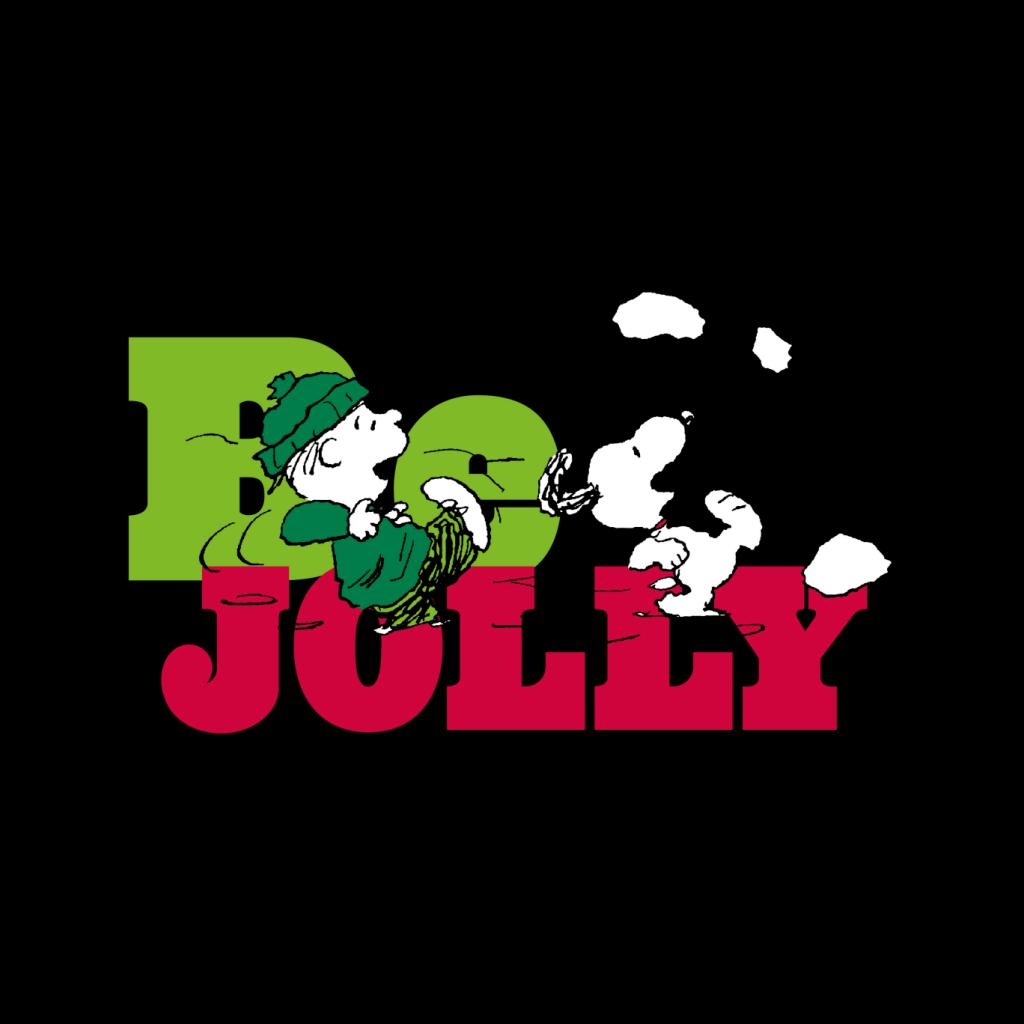 Peanuts Christmas Snoopy And Charlie Brown Be Jolly Men's Sweatshirt-ALL + EVERY