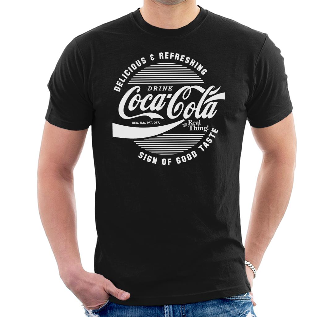 Official-Coca-Cola-Circle-Logo-White-Text-Mens-T-Shirt