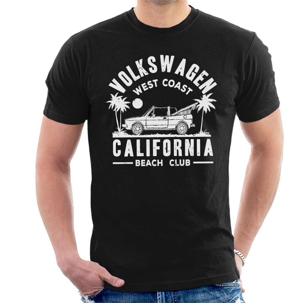 Official-Volkswagen-West-Coast-California-White-Text-Mens-T-Shirt