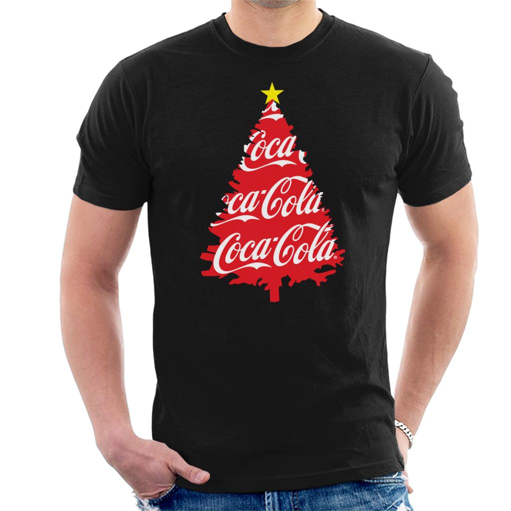 Coca-Cola-Christmas-Tree-Mens-T-Shirt