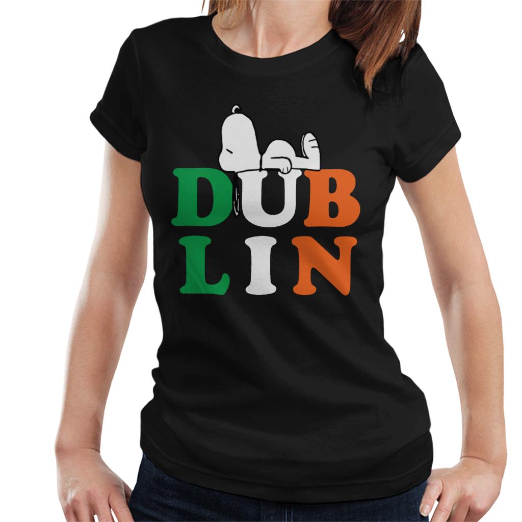 Peanuts-Dublin-Snoopy-Womens-T-Shirt