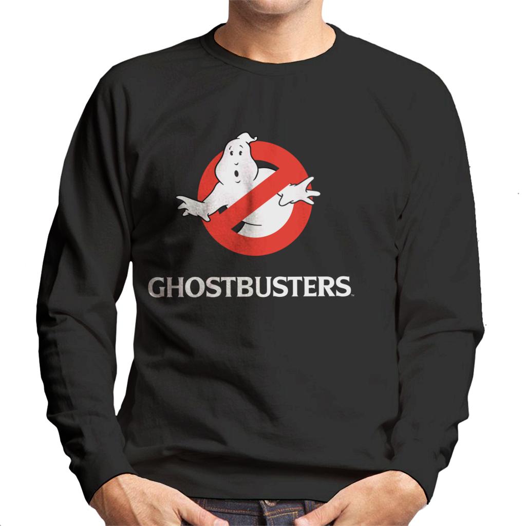 Ghostbusters Classic Movie Logo Men's Sweatshirt-ALL + EVERY