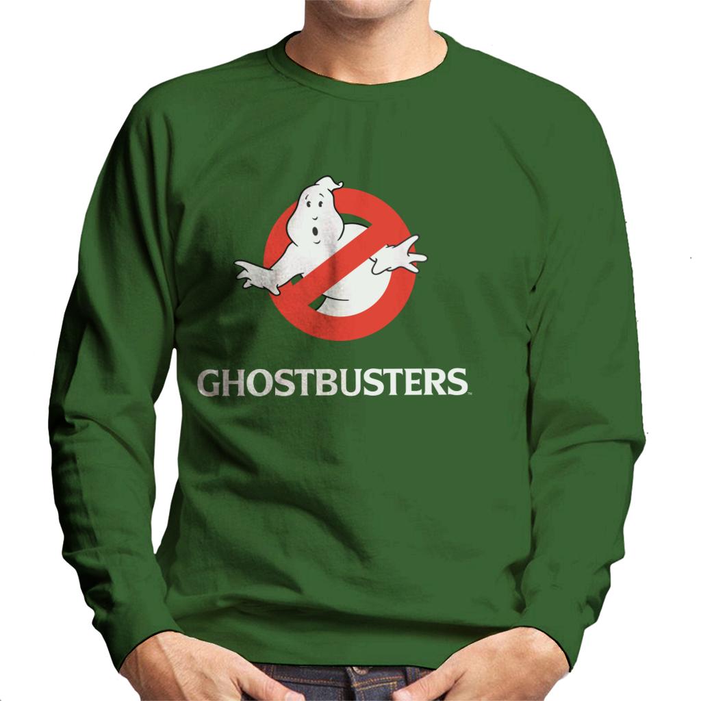 Ghostbusters Classic Movie Logo Men's Sweatshirt-ALL + EVERY