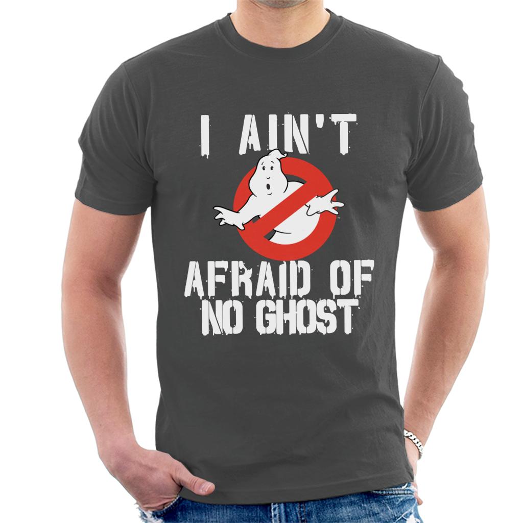 Ghostbusters Halloween I Aint Afraid Of No Ghost Men's T-Shirt-ALL + EVERY