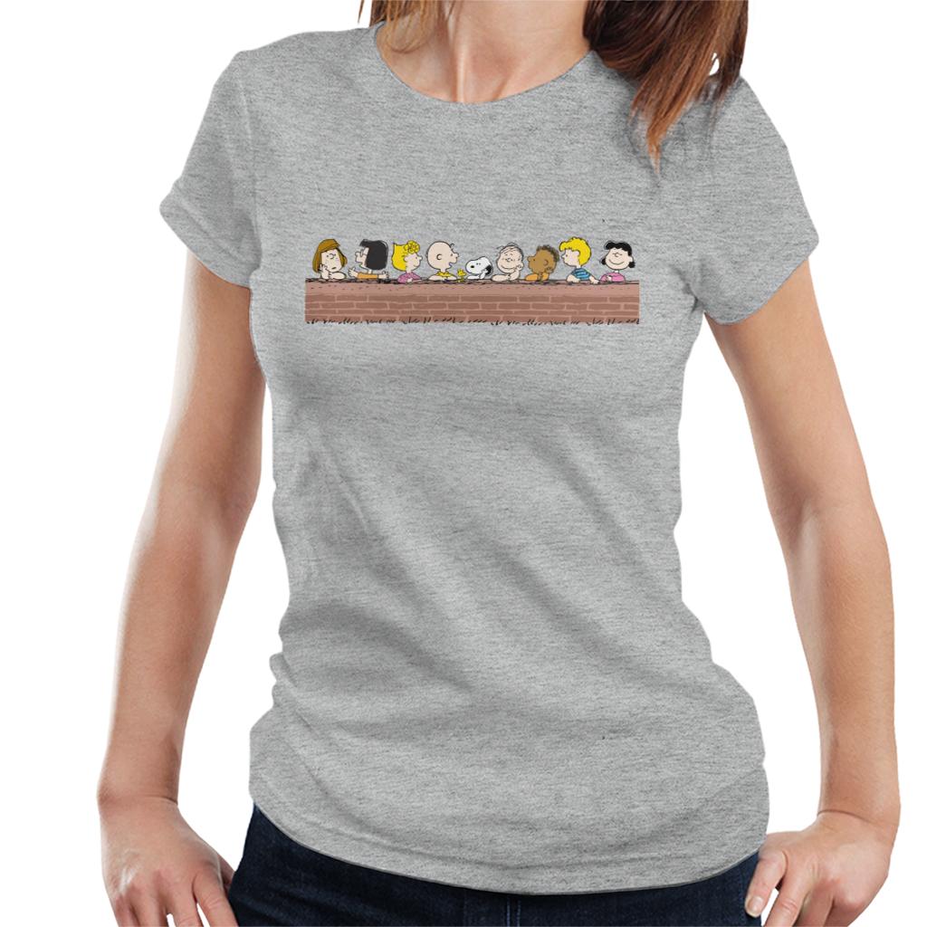 Peanuts The Gang Chilling Women's T-Shirt-ALL + EVERY