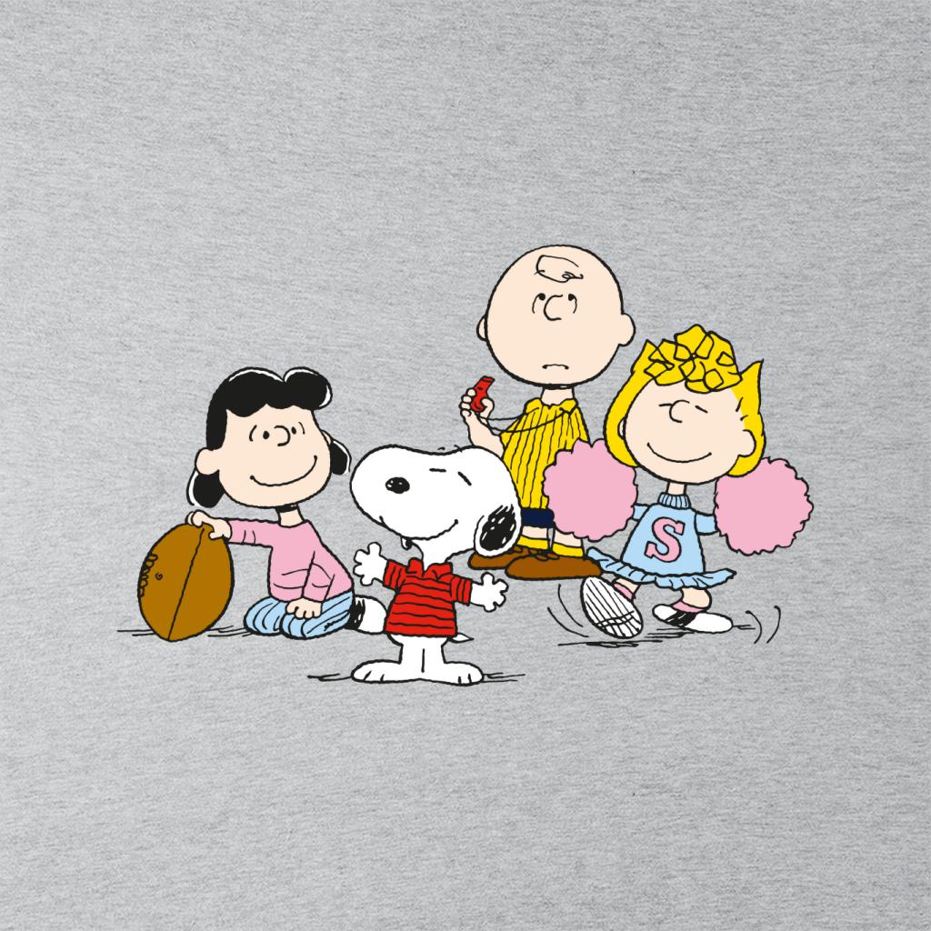 Peanuts NFL Cheer Men's T-Shirt-ALL + EVERY
