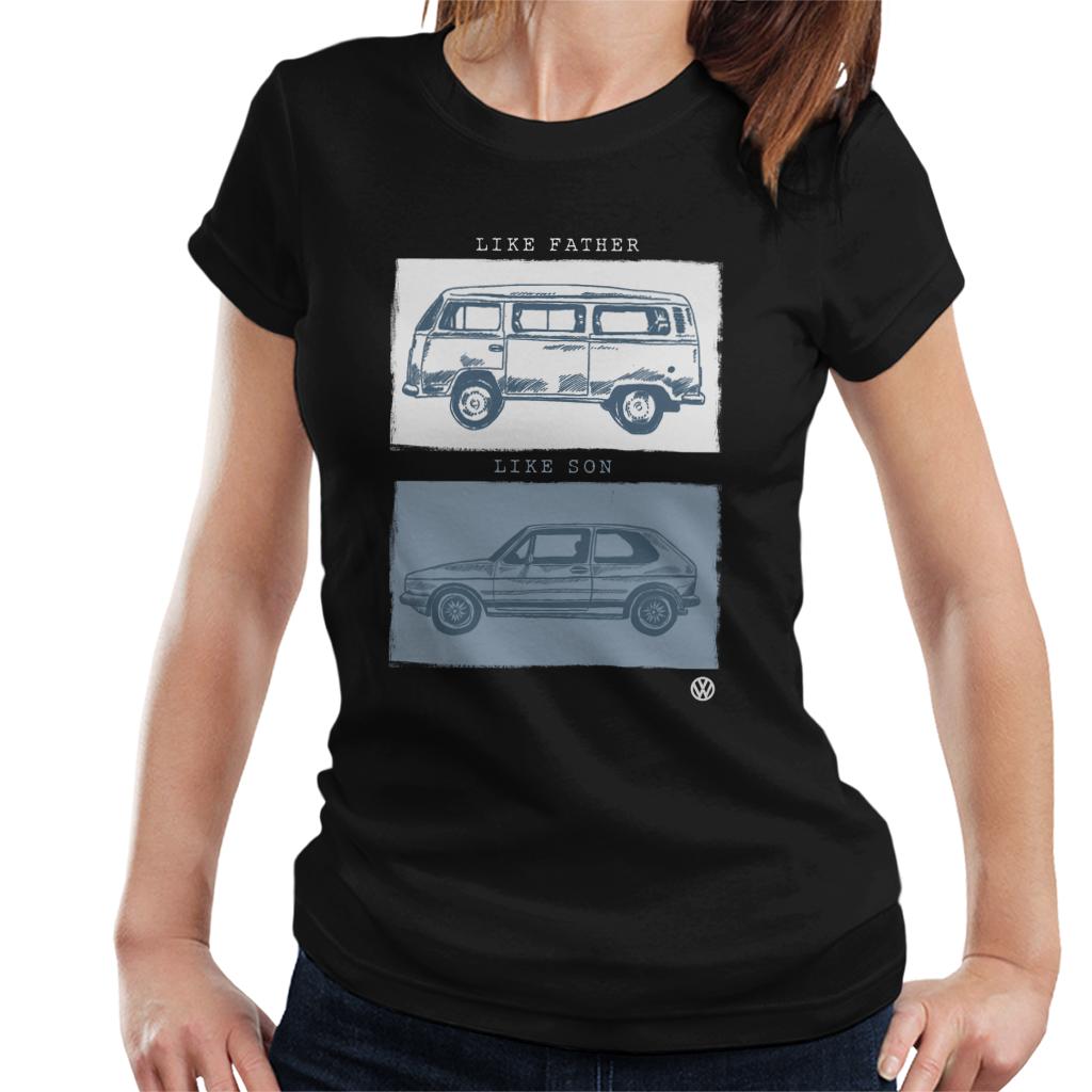 Volkswagen-Like-Father-Like-Son-Womens-T-Shirt