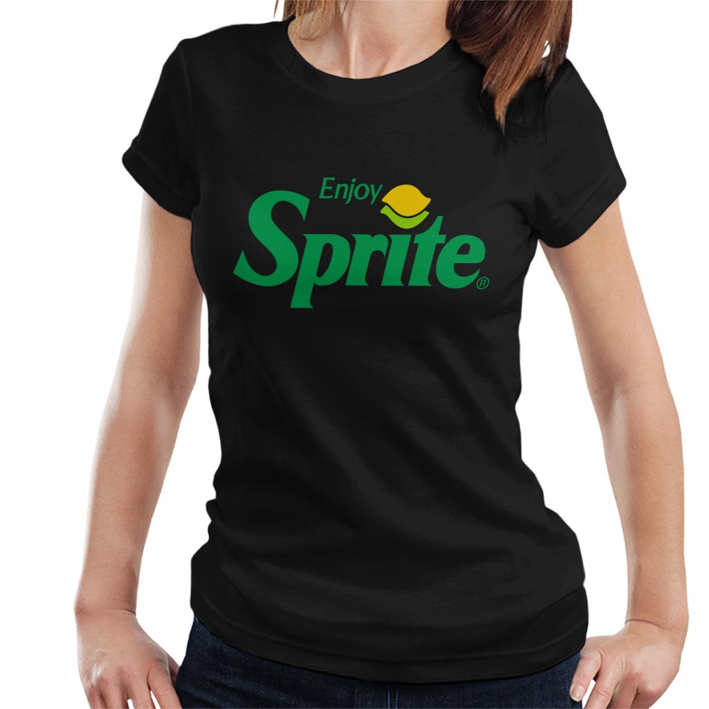 Enjoy-Sprite-90s-Lemon-Logo-Womens-T-Shirt