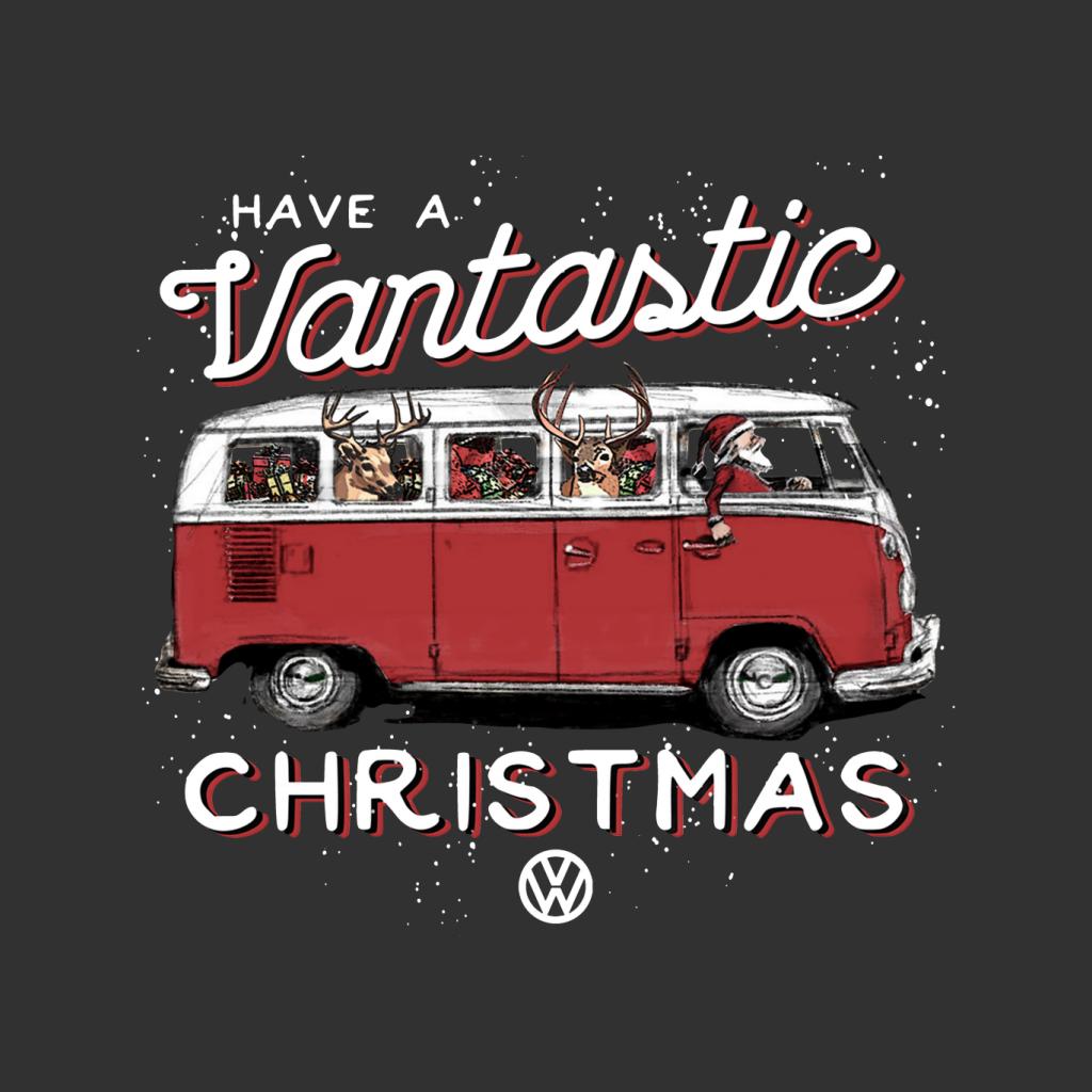 Volkswagen Have A Vantastic Christmas Camper Men's T-Shirt-ALL + EVERY