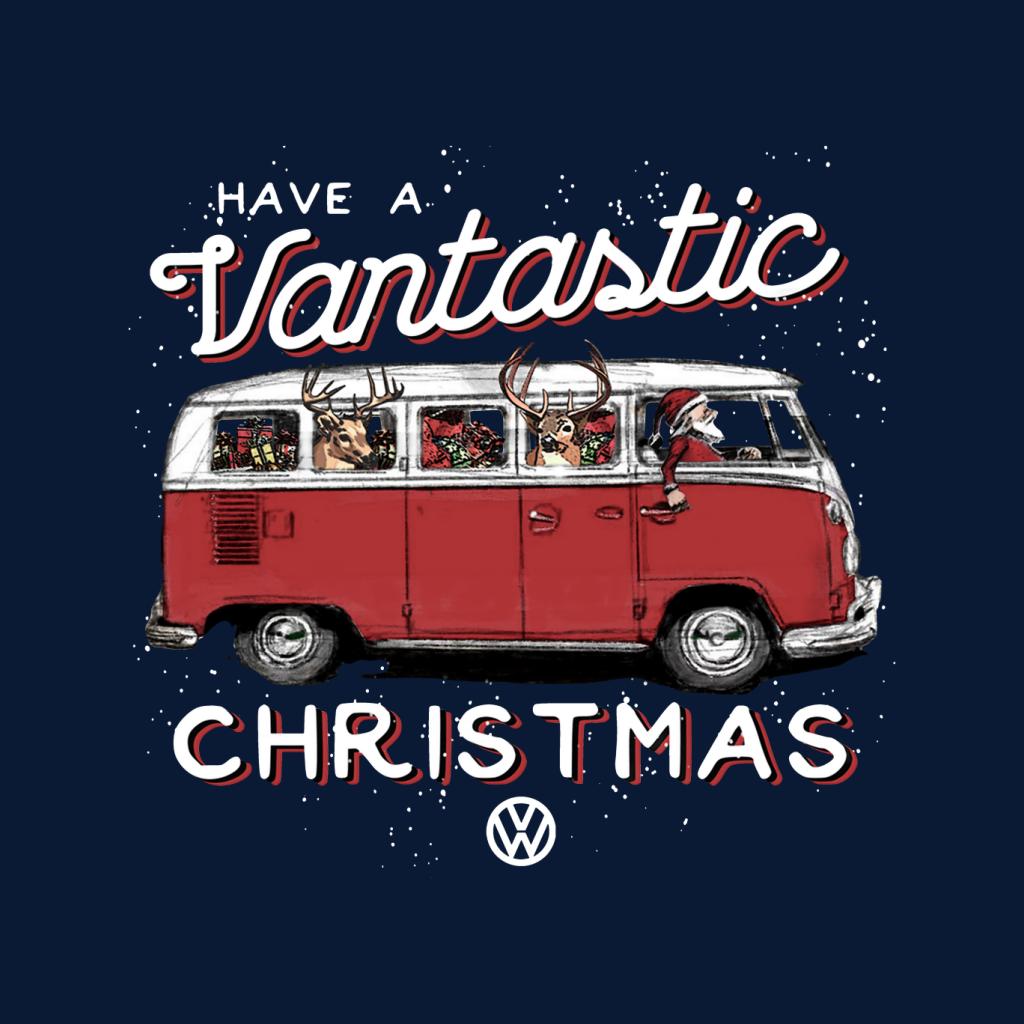 Volkswagen Have A Vantastic Christmas Camper Men's T-Shirt-ALL + EVERY