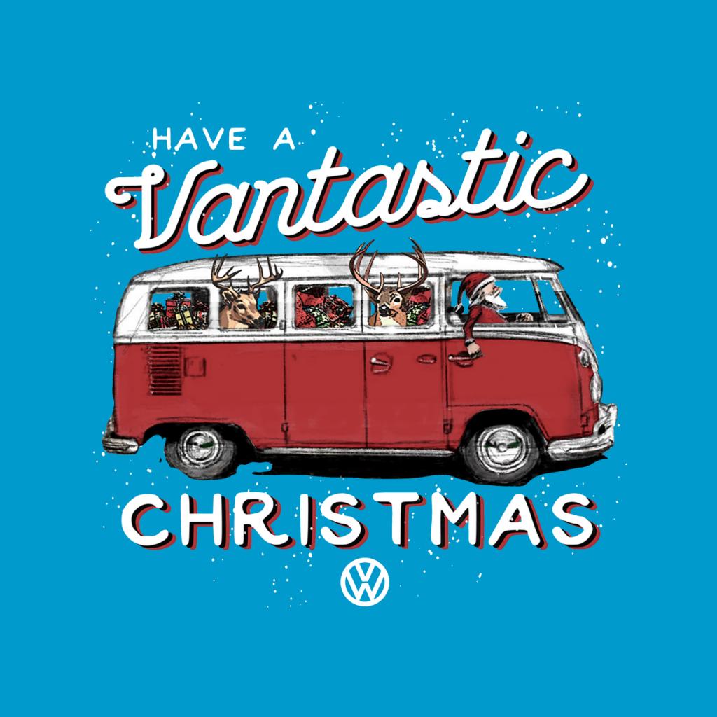 Volkswagen Have A Vantastic Christmas Camper Men's T-Shirt-ALL + EVERY