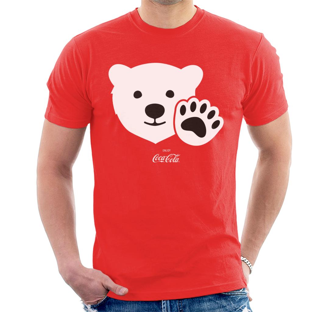 Coca Cola Polar Bear Wave Men's T-Shirt-ALL + EVERY