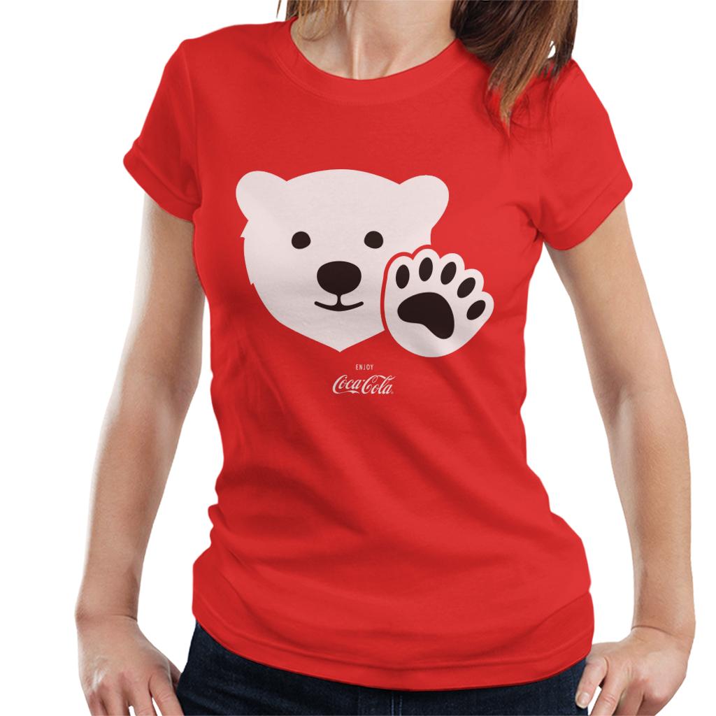 Coca Cola Polar Bear Wave Women's T-Shirt-ALL + EVERY