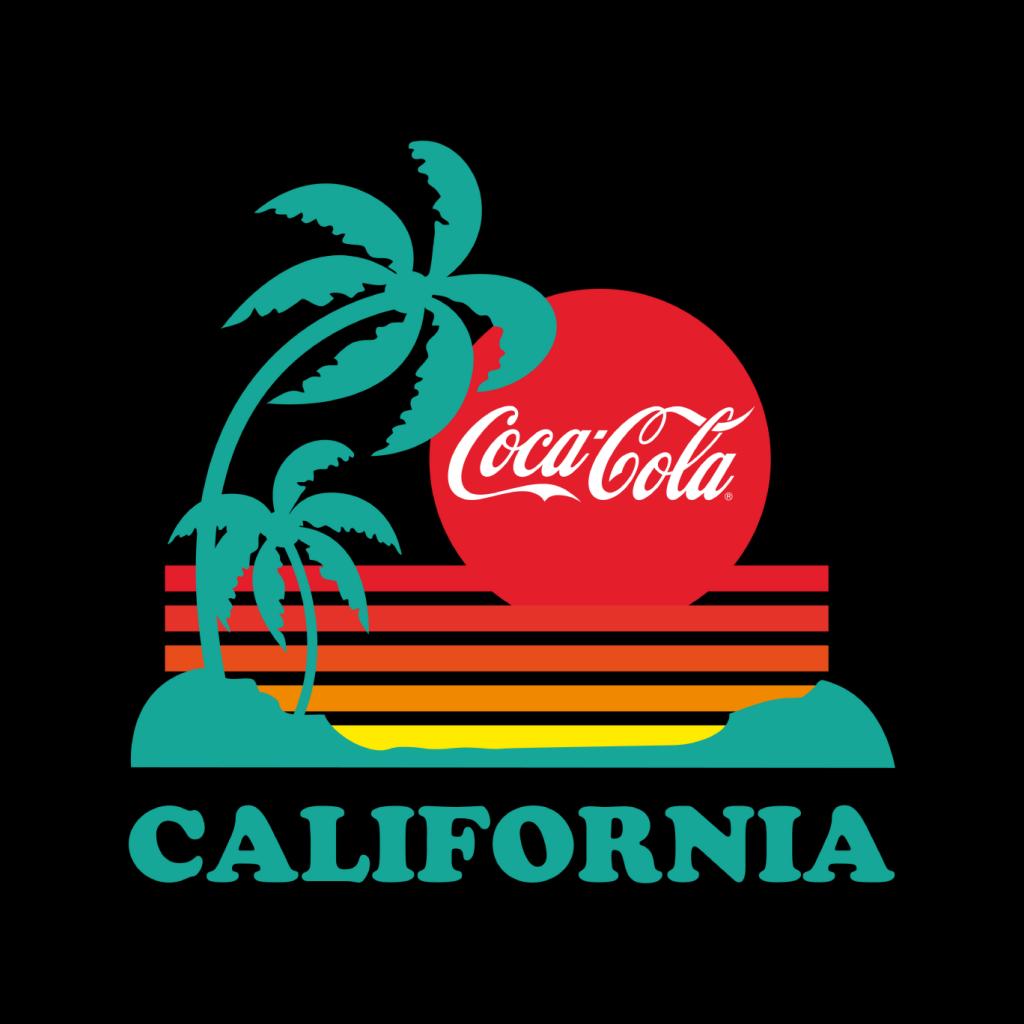 Coca Cola California Sunset Women's T-Shirt-ALL + EVERY