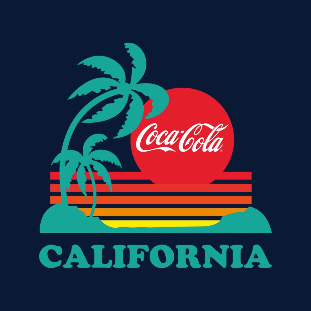 Coca Cola California Sunset Men's T-Shirt-ALL + EVERY