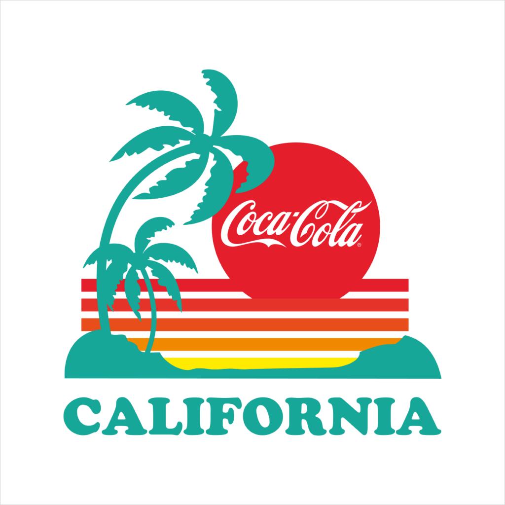 Coca Cola California Sunset Women's T-Shirt-ALL + EVERY