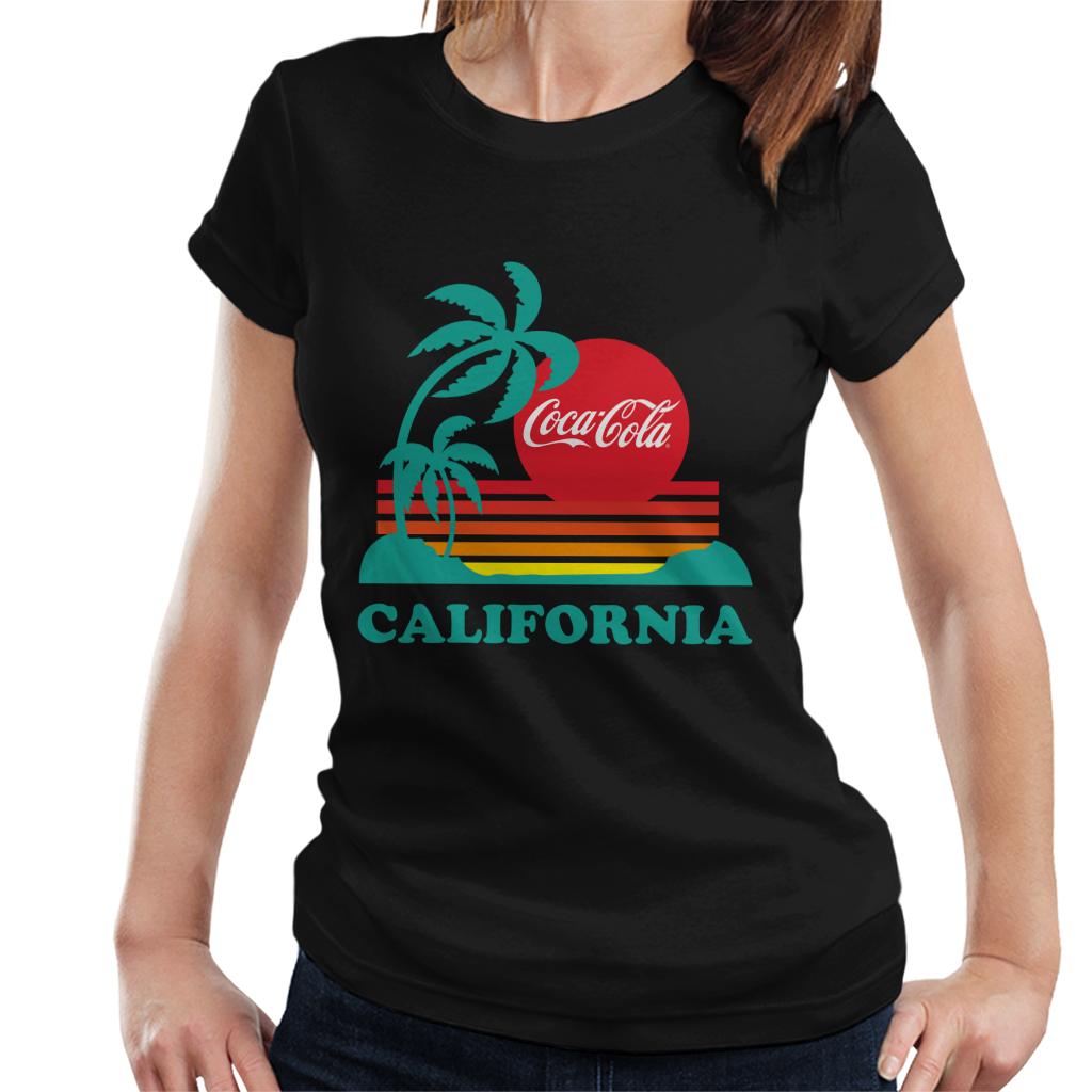 Coca Cola California Sunset Women's T-Shirt-ALL + EVERY